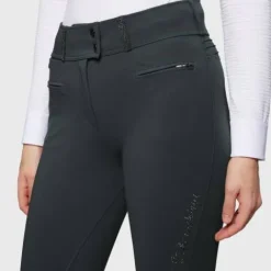 Outlet Pantalon Claranova Full Grip AW25 - - Taille haute Femme Tenue D'Équitation Femme·Pantalons Femme