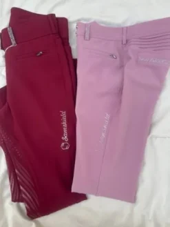 Outlet Pantalon Claranova Full Grip AW25 - - Taille haute Femme Tenue D'Équitation Femme·Pantalons Femme