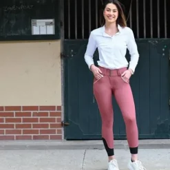New Pantalon d'équitation dame Sofia Rose - Jump'In - SOFT TEX Femme Tenue D'Équitation Femme·Pantalons Femme
