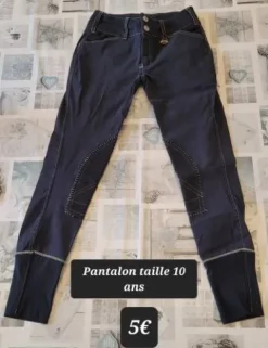 Discount Pantalon d'équitation marque Equine couture 10 ans Enfant Tenue D'Équitation Enfant·Pantalons Enfant