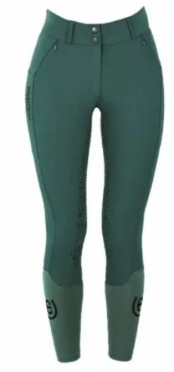 Outlet Pantalon Elite Full Grip dressage Sycamore Green - Femme Tenue D'Équitation Femme·Pantalons Femme