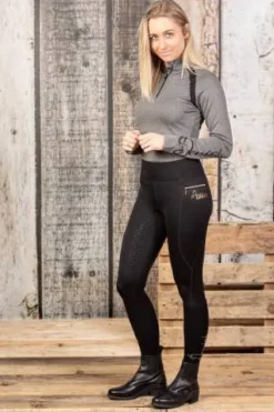 Pantalon Equitights Denici Cavalli Rosegold Full Grip - Harry's Horse Femme Tenue D'Équitation Femme·Leggings D'équitation