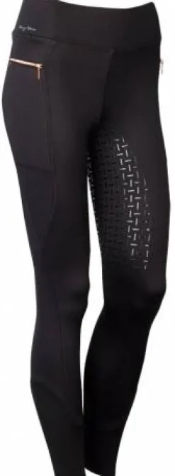 Pantalon Equitights Denici Cavalli Rosegold Full Grip - Harry's Horse Femme Tenue D'Équitation Femme·Leggings D'équitation