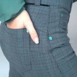 Pantalon Flag's&cup Check femme Femme Tenue D'Équitation Femme·Pantalons Femme