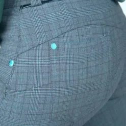 Pantalon Flag's&cup Check femme Femme Tenue D'Équitation Femme·Pantalons Femme