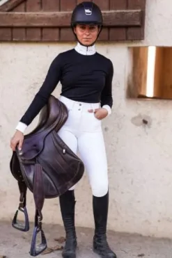 Sale Pantalon Gloria Blanc Femme La Cavalière En Concours|La Femme En Concours