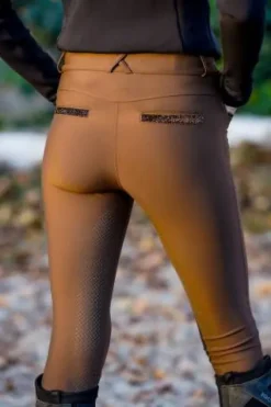 Online Pantalon Gloria Noisette - - Confort et élégance Femme Tenue D'Équitation Femme·Pantalons Femme