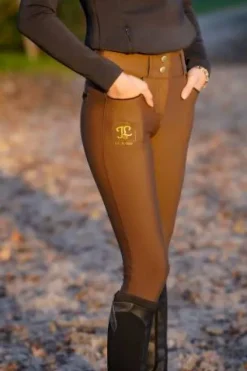 Online Pantalon Gloria Noisette - - Confort et élégance Femme Tenue D'Équitation Femme·Pantalons Femme
