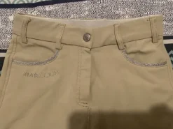 Pantalon Jaltika Fix System Gris Beige Femme Tenue D'Équitation Femme·Pantalons Femme