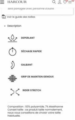 Pantalon Jaltika Fix System Gris Beige Femme Tenue D'Équitation Femme·Pantalons Femme