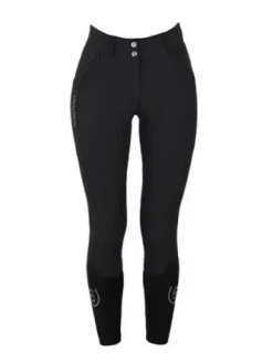 Pantalon Knee Grip Elite Black jump - Femme Tenue D'Équitation Femme·Pantalons Femme