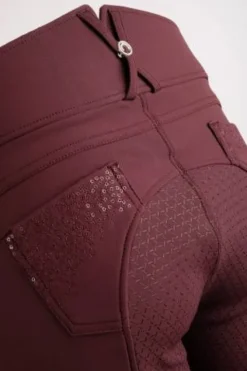 Online Pantalon lydia taille haute sequins Femme Tenue D'Équitation Femme·Pantalons Femme