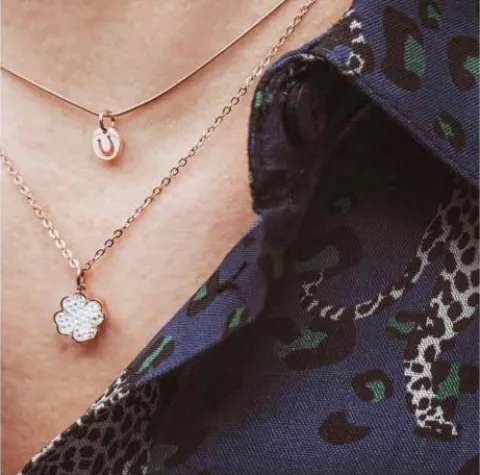 Pendentif trèfle à quatre feuilles - Bijoux