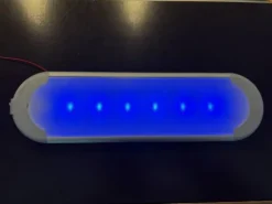 Hot Plafonnier led blanc et bleu pour camion chevaux - 12v Pièces Détachées Van Et Camion