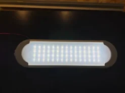 Hot Plafonnier led blanc et bleu pour camion chevaux - 12v Pièces Détachées Van Et Camion