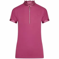 New Polo Anna col froufrou - Femme Tenue D'Équitation Femme·Polos Et Chemises