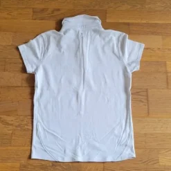 New Polo Blanc Enfant Tenue D'Équitation Enfant·Polos Et Chemises