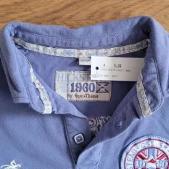 Outlet Polo Bleu Enfant Tenue D'Équitation Enfant·Polos Et Chemises