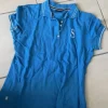 Outlet Polo bleu turquoise stationata Femme Tenue D'Équitation Femme·Polos Et Chemises