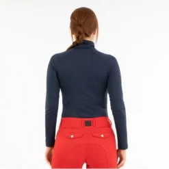 Hot Polo col haut AW25 - - Respirant et stretch Femme Tenue D'Équitation Femme·Polos Et Chemises