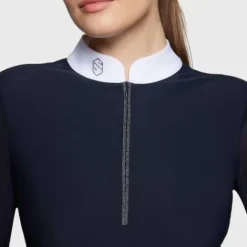 Polo Concours Aloise Boreal SS25 Femme La Cavalière En Concours|La Femme En Concours