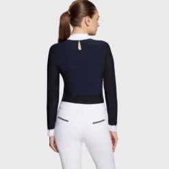 Polo Concours Aloise Boreal SS25 Femme La Cavalière En Concours|La Femme En Concours