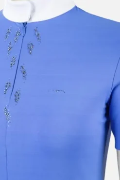 Polo concours dame MC Jersey - - Femme La Cavalière En Concours|La Femme En Concours