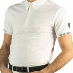 Clearance Polo Concours Homme Bankso Manches Courtes Flag's & Cup Homme Le Cavalier En Concours|L'Homme En Concours