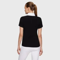 Hot Polo Concours Manches Courtes Carlotta SS25 Femme La Cavalière En Concours|La Femme En Concours