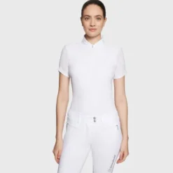 Hot Polo Concours Manches Courtes Carlotta SS25 Femme La Cavalière En Concours|La Femme En Concours