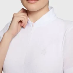 Hot Polo Concours Manches Courtes Carlotta SS25 Femme La Cavalière En Concours|La Femme En Concours