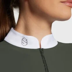 Outlet Polo concours manches longues Aloise AW24 Femme La Cavalière En Concours|La Femme En Concours