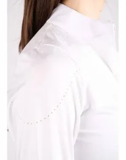 Best Polo concours manches longues rosy Femme La Cavalière En Concours|La Femme En Concours