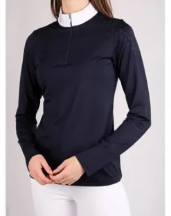 Best Polo concours manches longues rosy Femme La Cavalière En Concours|La Femme En Concours