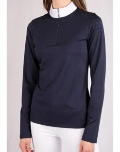 Best Polo concours manches longues rosy Femme La Cavalière En Concours|La Femme En Concours