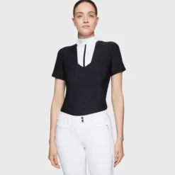 Clearance Polo de concours Apolline Premium FW25 - - Cristaux Swarovskis Femme La Cavalière En Concours|La Femme En Concours