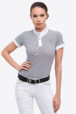 Online Polo de concours ASHY - - Élégance intemporelle Femme La Cavalière En Concours|La Femme En Concours