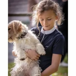 Hot Polo de concours blanc manches courtes - Charlie Enfant Les Jeunes En Concours|Les Enfants En Concours