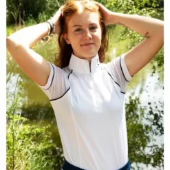 Hot Polo de concours Cadence  - Femme La Cavalière En Concours|La Femme En Concours