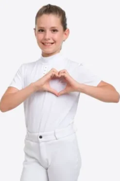 Best Polo de concours enfant ILOVE CRYSTAL - - Manches courtes Enfant Les Jeunes En Concours|Les Enfants En Concours