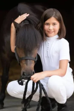 Best Polo de concours enfant ILOVE CRYSTAL - - Manches courtes Enfant Les Jeunes En Concours|Les Enfants En Concours