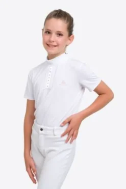 Best Polo de concours enfant ILOVE CRYSTAL - - Manches courtes Enfant Les Jeunes En Concours|Les Enfants En Concours