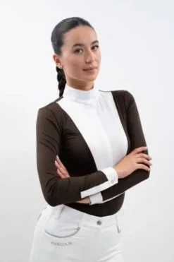 Hot Polo de concours Stella - - Manches longues Femme La Cavalière En Concours|La Femme En Concours