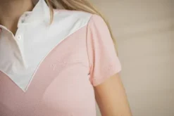 Hot Polo de concours Las Honey - - manches courtes Femme La Cavalière En Concours|La Femme En Concours