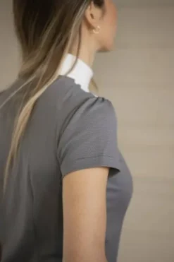 Hot Polo de concours Las Honey - - manches courtes Femme La Cavalière En Concours|La Femme En Concours