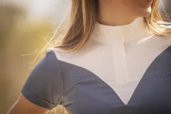 Hot Polo de concours Las Honey - - manches courtes Femme La Cavalière En Concours|La Femme En Concours