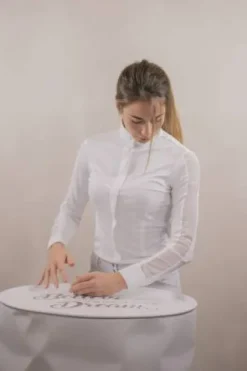 Best Polo de concours Las Honey manches longues - PENELOPE COLLECTION Femme La Cavalière En Concours|La Femme En Concours