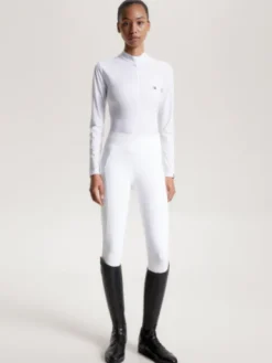 Polo de concours manches longues Chelsea Cooling - Femme La Cavalière En Concours|La Femme En Concours