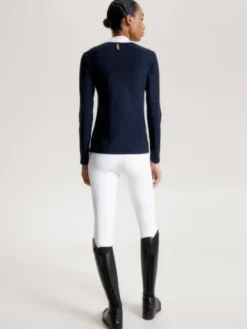 Polo de concours manches longues Chelsea Cooling - Femme La Cavalière En Concours|La Femme En Concours