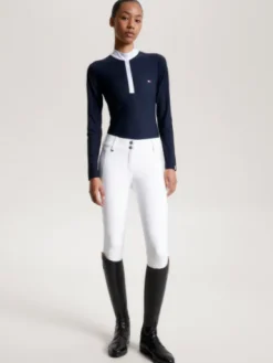 Polo de concours manches longues Chelsea Cooling - Femme La Cavalière En Concours|La Femme En Concours
